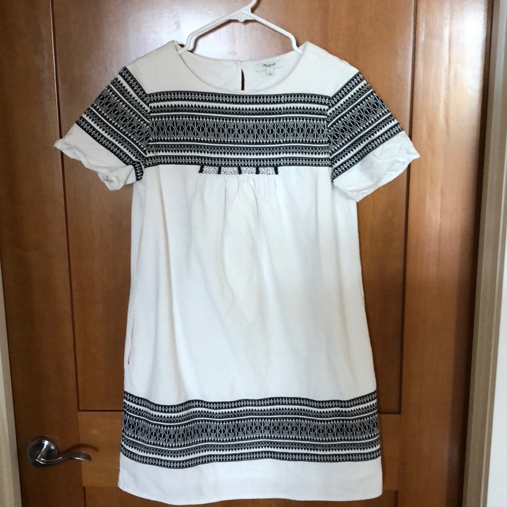 Madewell embroidered dress